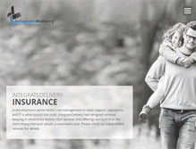 Tablet Screenshot of integratedelivery.com